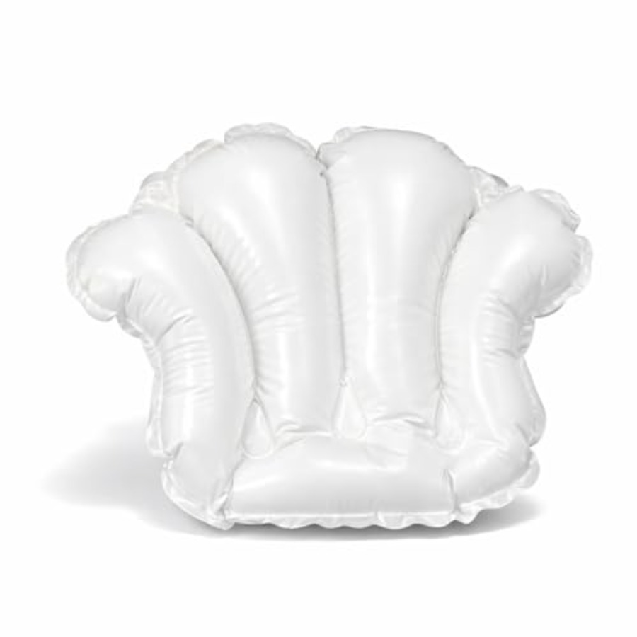 Bathtub Pillow Inflatable - Inflatable Vinyl Spa Bath Pillow with