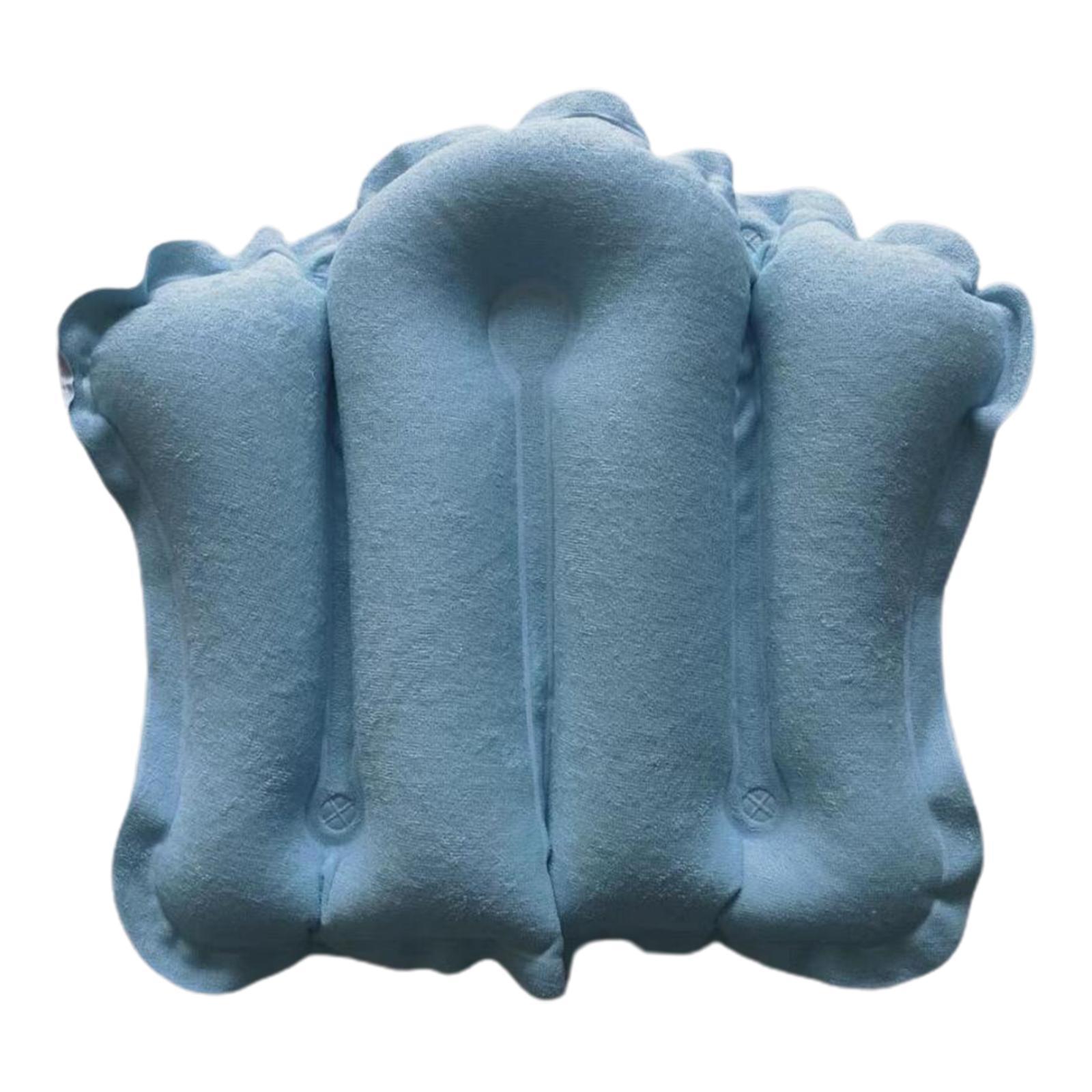 Bathtub Pillow Inflatable - Inflatable Bath Pillow Comfortable Tub Pillow