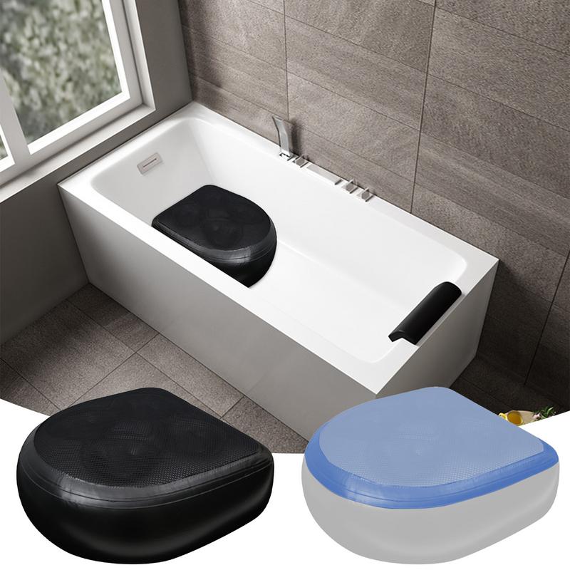Bathtub Pillow Inflatable - SPA Cushion Bath Seat Pad Inflatable/Water