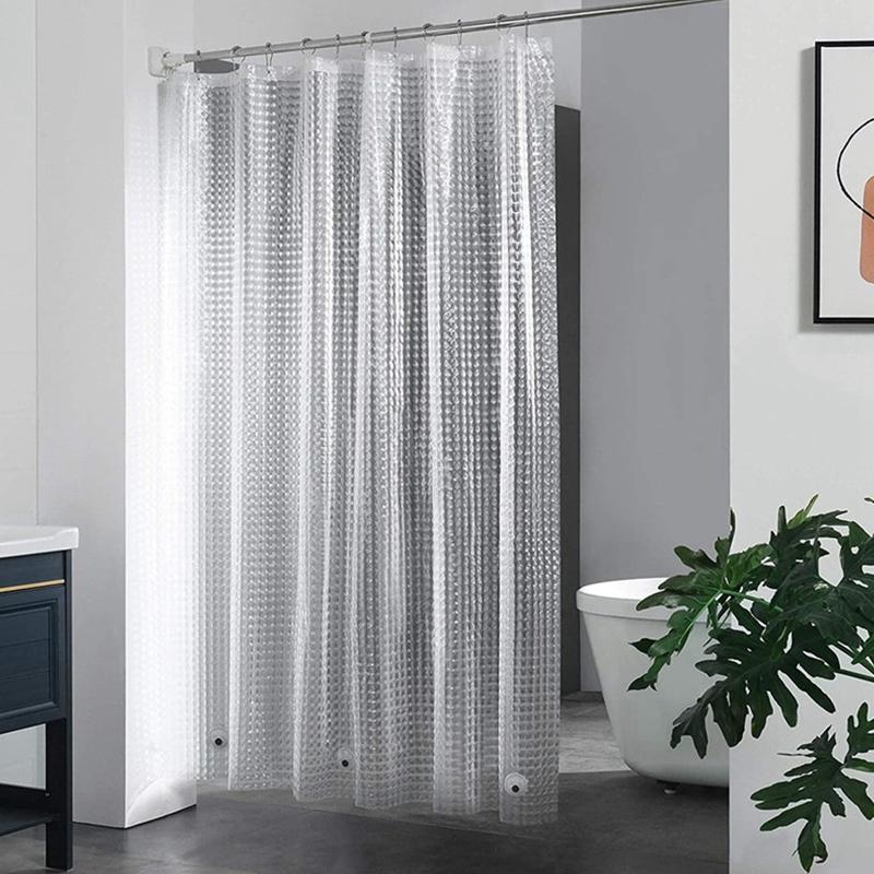 PEVA Gravel Shower Curtain Tra - Shower Curtain Liner recension och pris