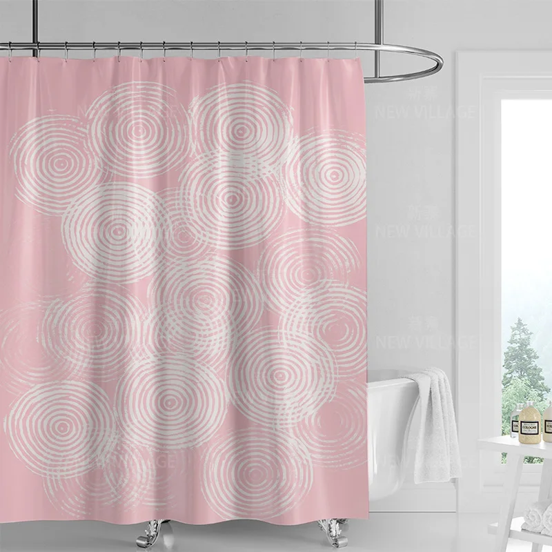 Abstract Geometric Graffiti Sh - Shower Curtain Liner recension och pris