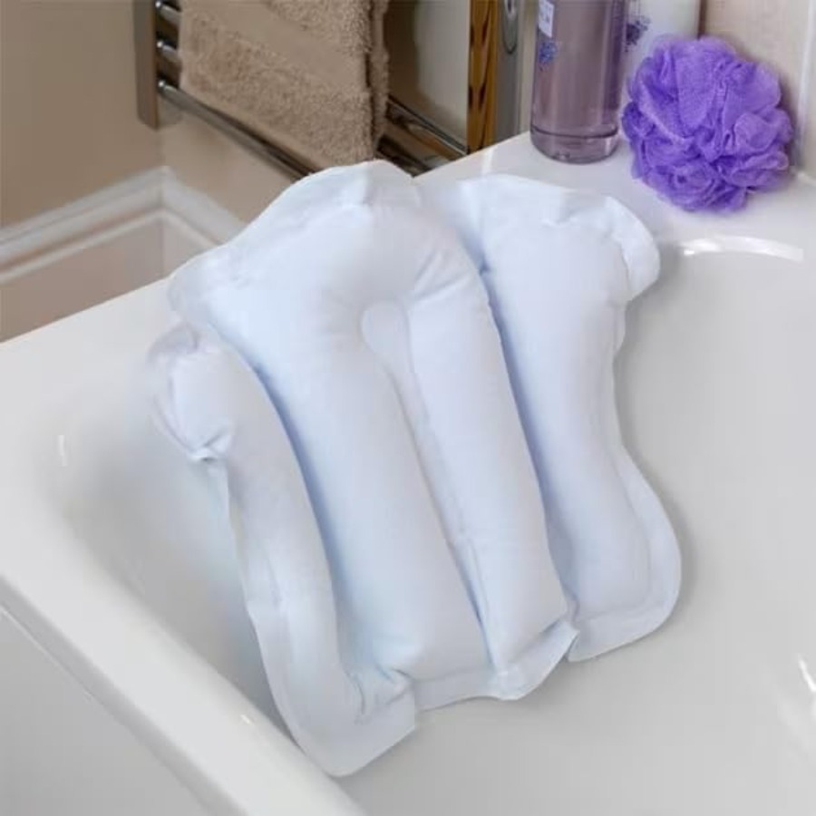 Inflatable Vinyl Spa Bath Pill - Bathtub Pillow Inflatable recension och pris