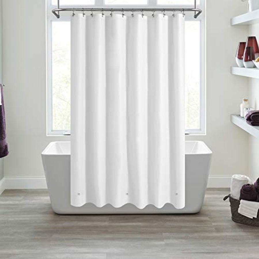 White Shower Curtain Liner wit - Shower Curtain Liner recension och pris