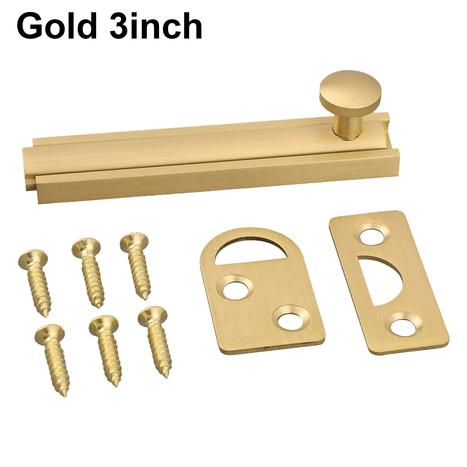 1 Set Barn Slide Bolt Door Lat - Home Hardware Bathroom Accessories recension och pris