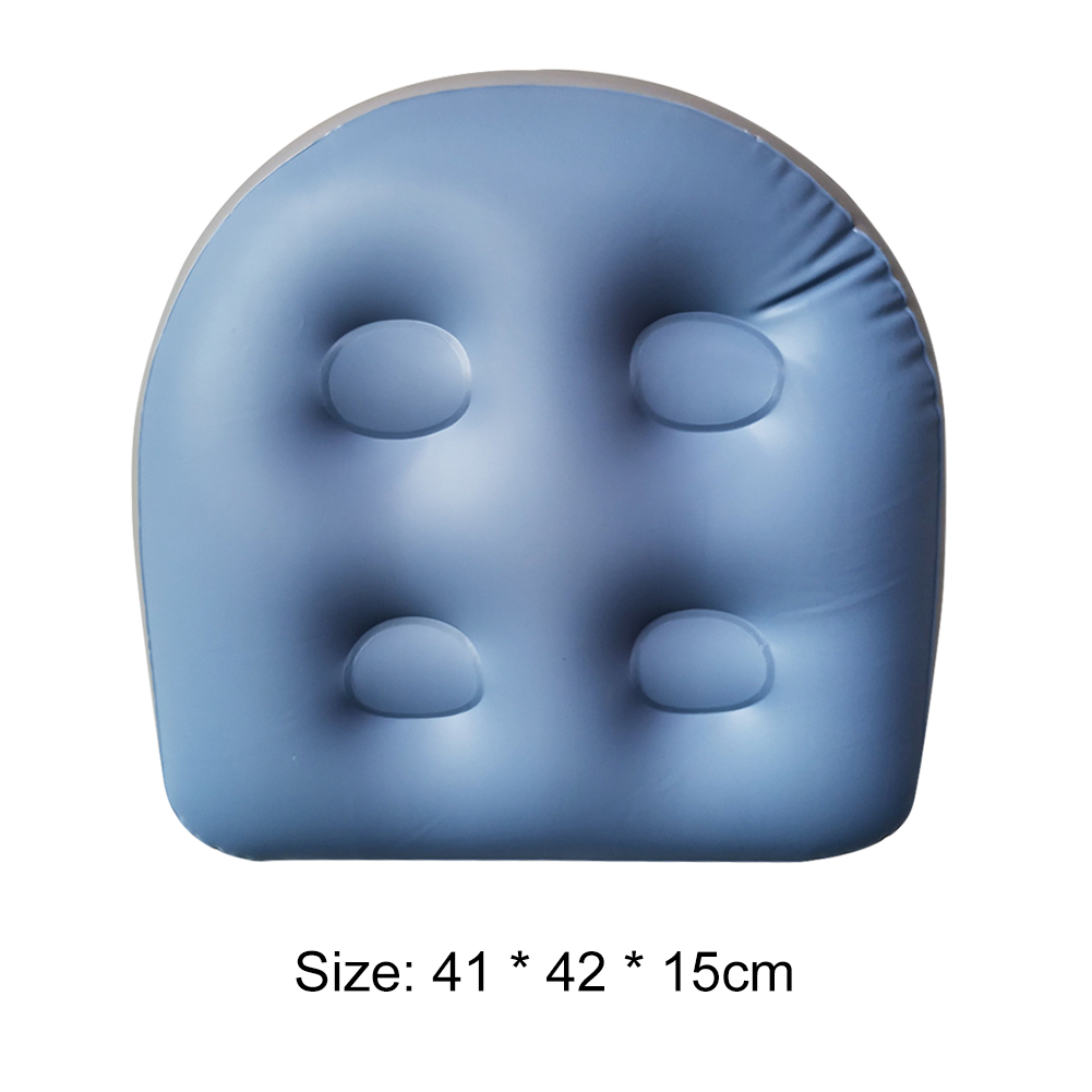 Inflatable Spa Seat Mat with S - Bathtub Pillow Inflatable recension och pris