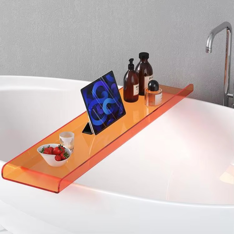 Acrylic Bathtub Caddy with Pho - Bath Caddy Tray recension och pris