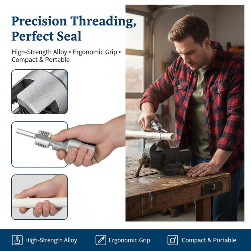 PVC Pipe Thread Cutting Tool K - Home Bathroom Remodel Diy recension och pris