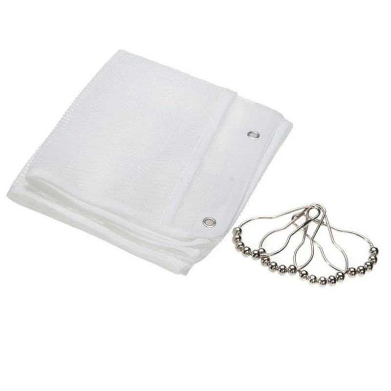 1 Set 6Packet Quick Dry Mesh P - Shower Curtain Liner recension och pris