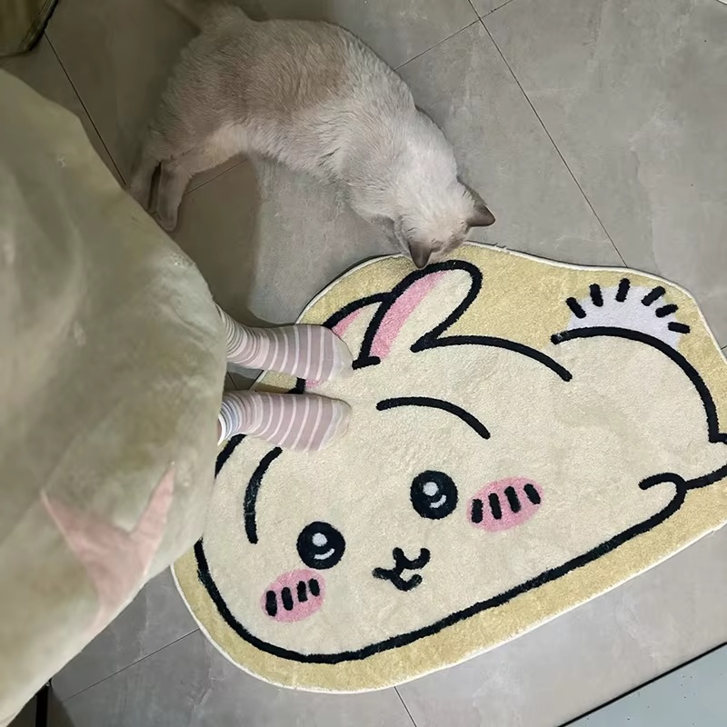 Hot Cartoon Rug Anime Hachiwar - Home Goods Bathroom recension och pris