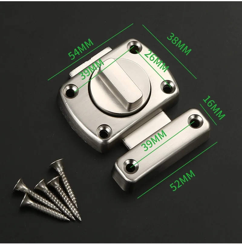 Home Security Latch Double Sid - Home Hardware Bathroom Accessories recension och pris