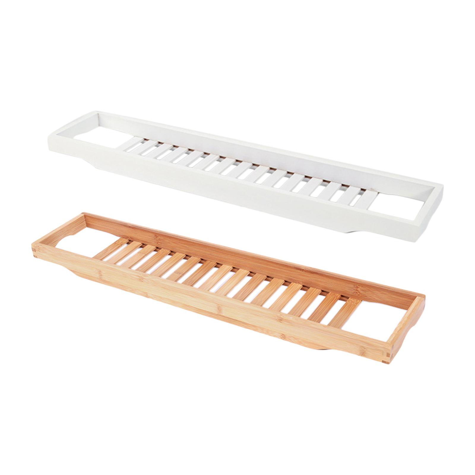Bamboo Wooden Bathtub Caddy Tr - Bath Caddy Tray recension och pris