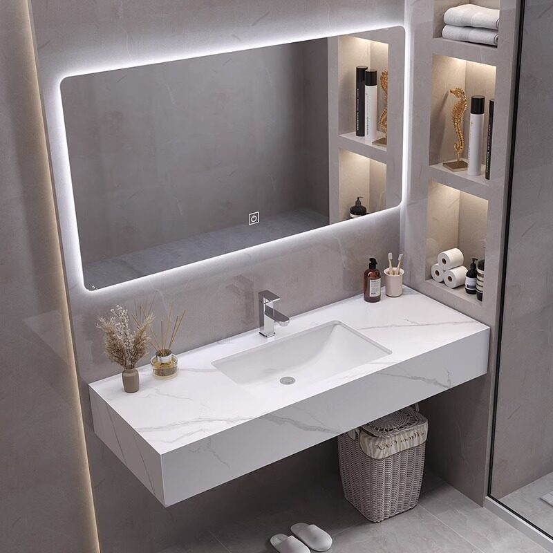 Modern Display Bathroom Cabine - Home Bathroom Vanity Combo recension och pris