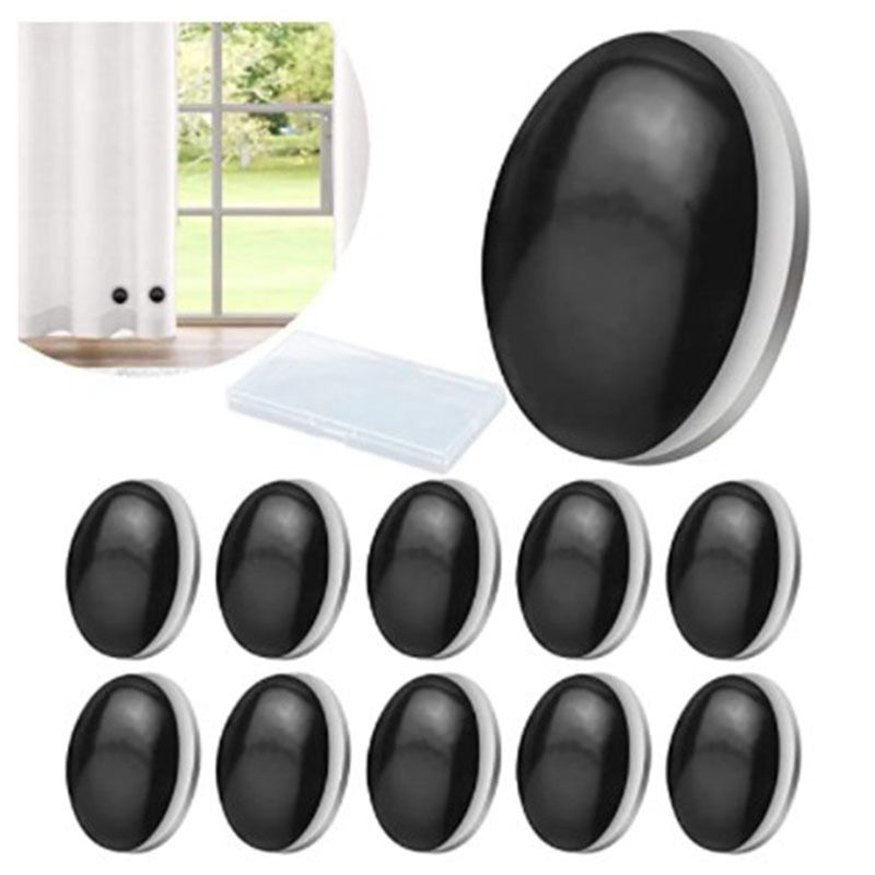 ABJI-10PCS Magnetic Curtain We - Shower Curtain Liner recension och pris