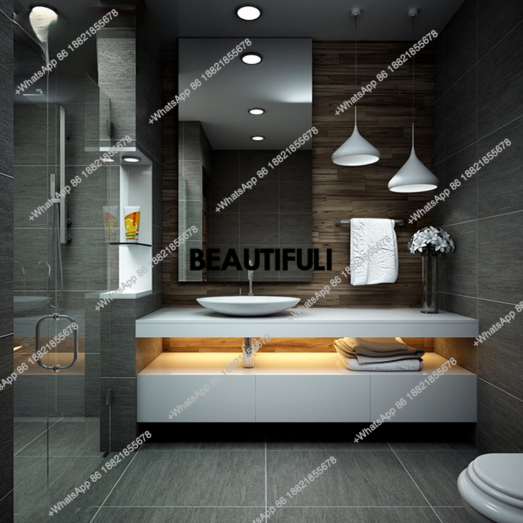 modern luxury customized hotel - Home Bathroom Vanity Combo recension och pris