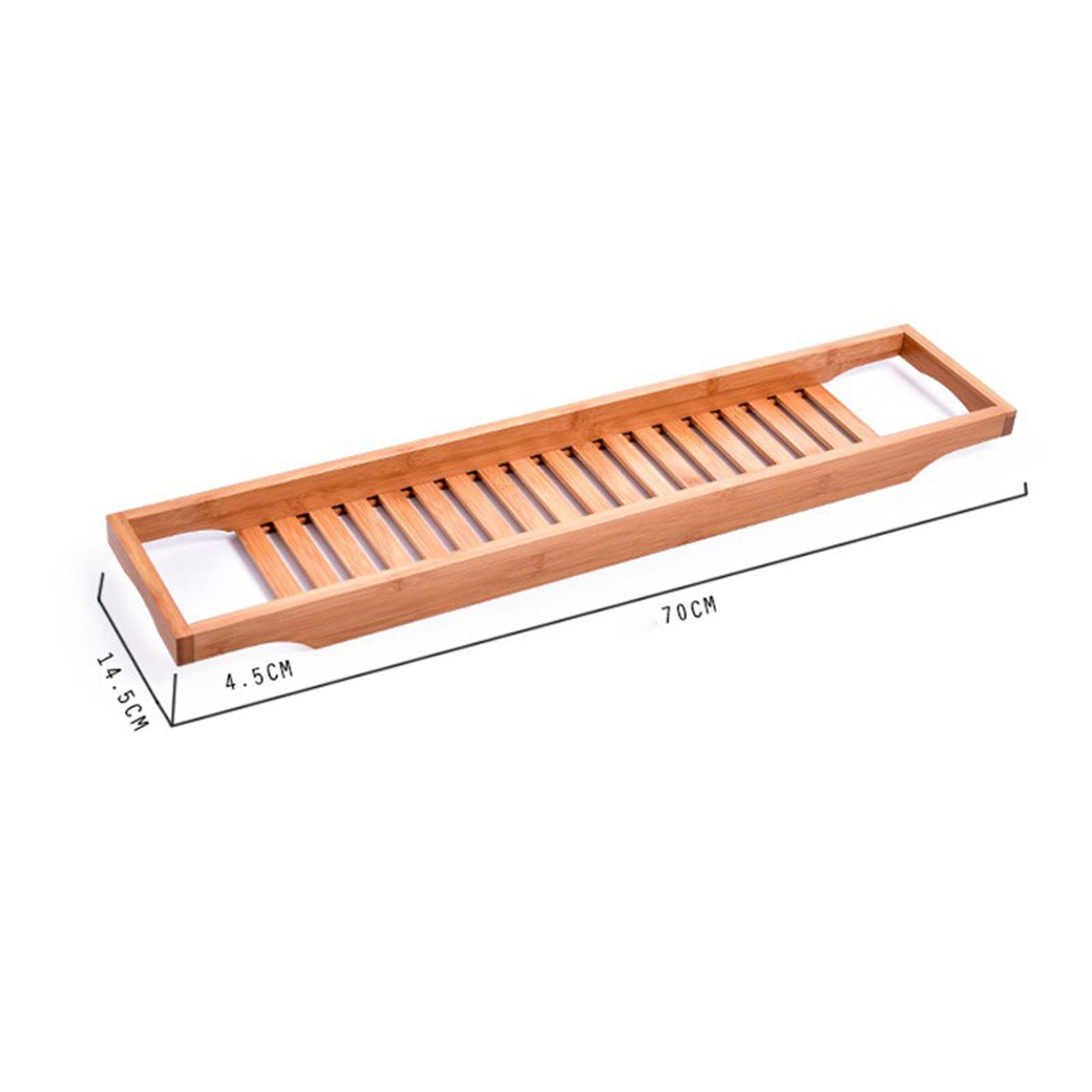 Bamboo Bathtub Caddy Tray Show - Bath Caddy Tray recension och pris