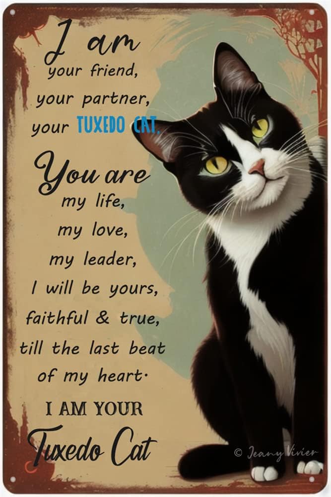 Vintage Cat Bathroom Sign, I A - Home Bathroom Rules recension och pris