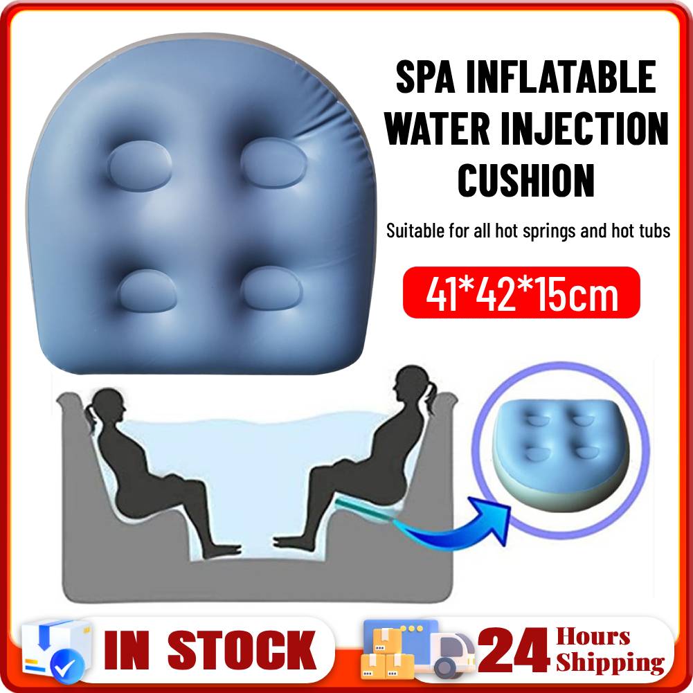 Seat Bath Spa Cushion Inflatab - Bathtub Pillow Inflatable recension och pris