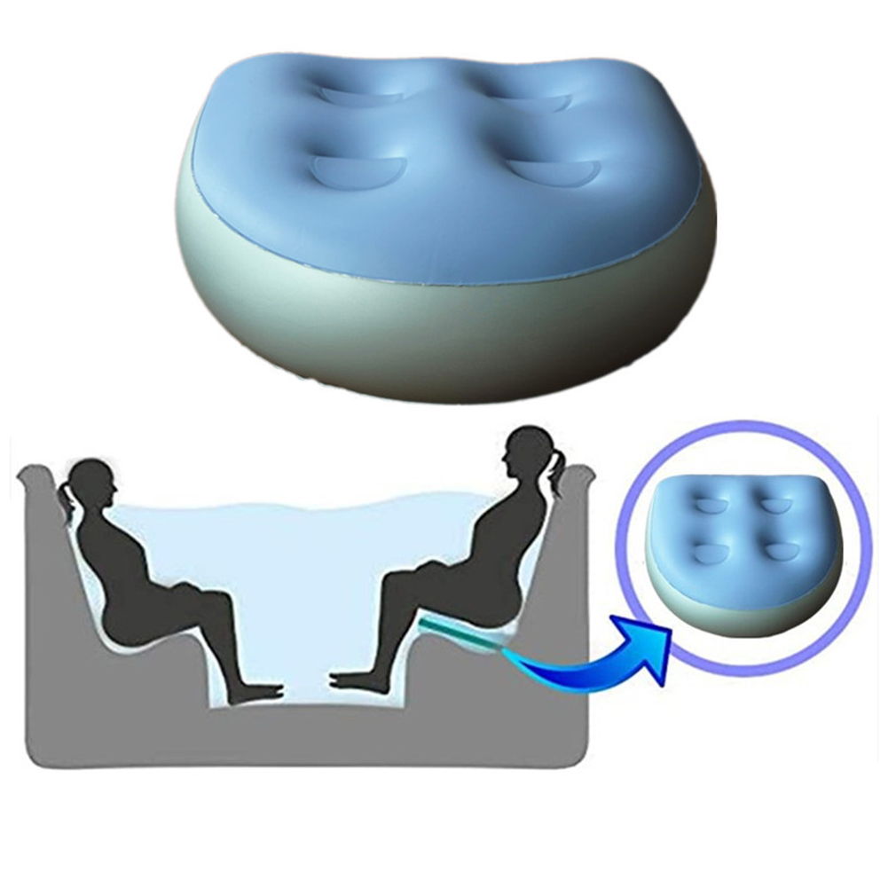 Seat Bath Spa Cushion Inflatab - Bathtub Pillow Inflatable recension och pris
