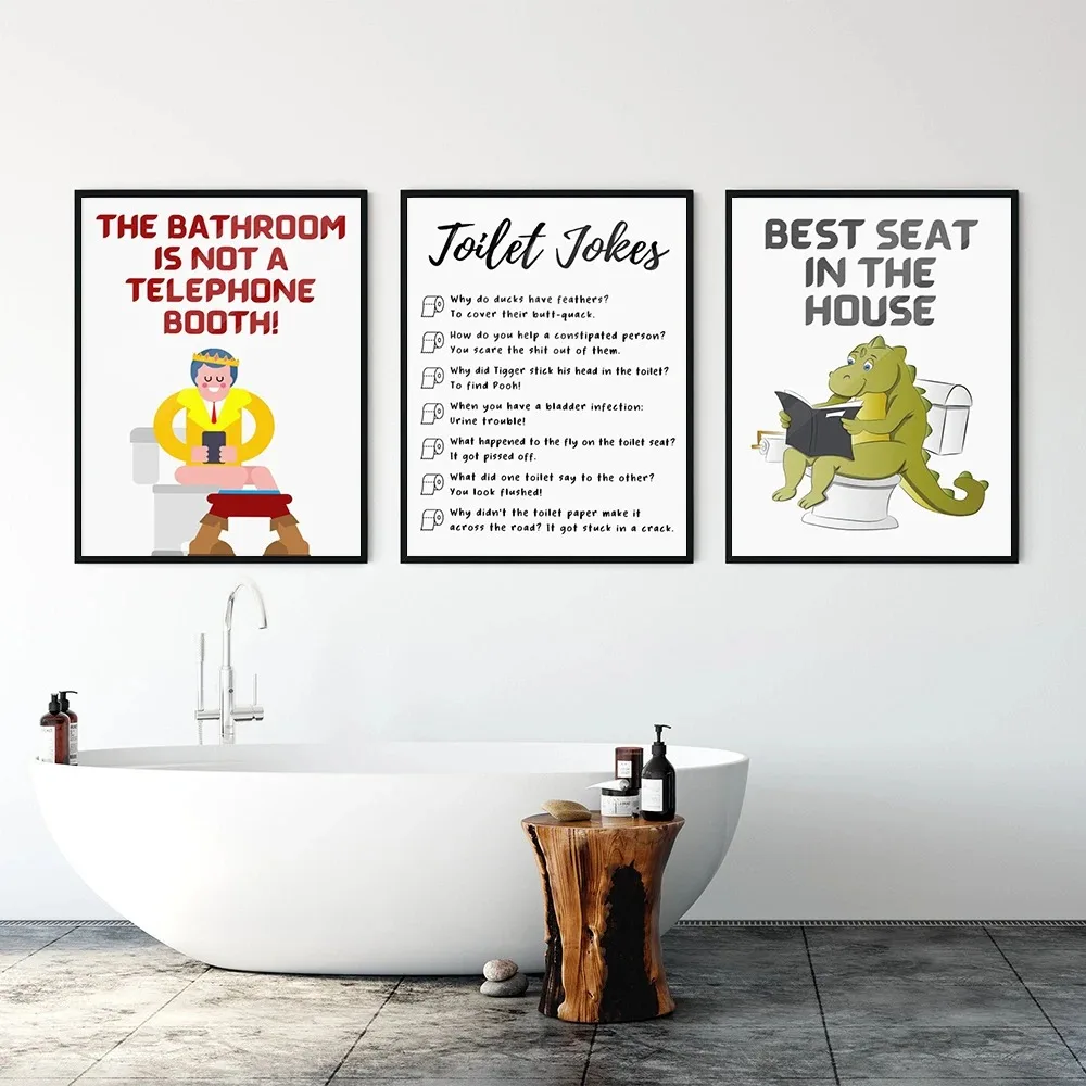 Karma Bathroom Rules Art Quote - Home Bathroom Rules recension och pris