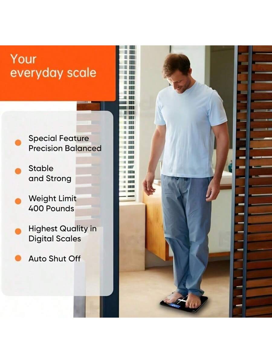 Smart Multi-Function Body Fat  - Home Bathroom Scales recension och pris