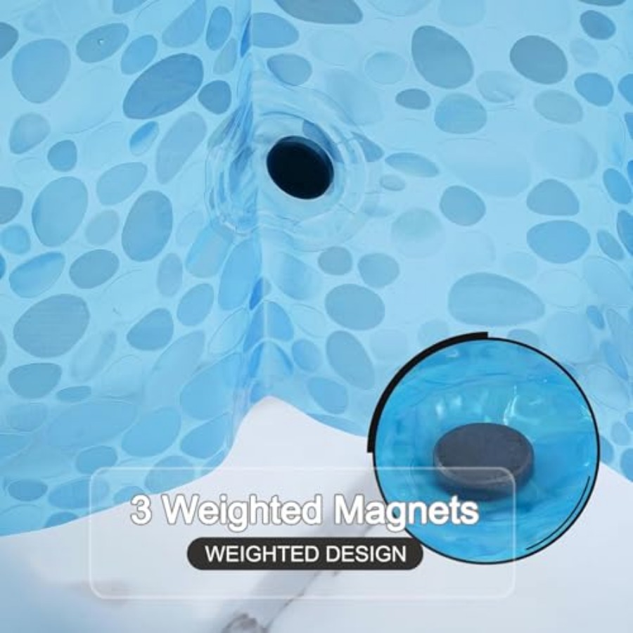 Shower Curtain Liner, 100% Wat - Shower Curtain Liner recension och pris