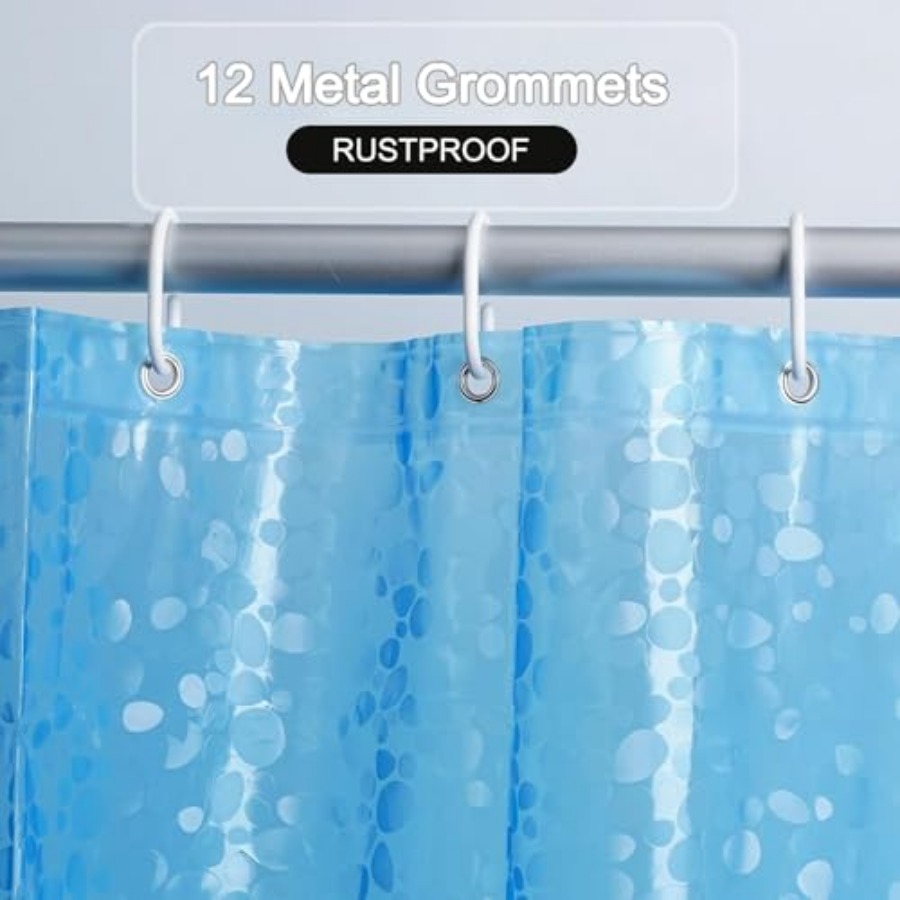 Shower Curtain Liner, 100% Wat - Shower Curtain Liner recension och pris