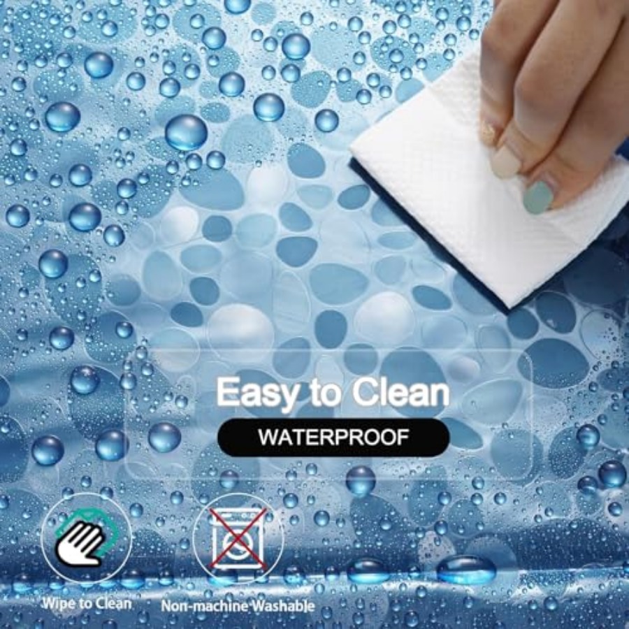 Shower Curtain Liner, 100% Wat - Shower Curtain Liner recension och pris