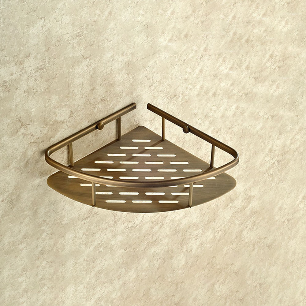 Antique Brass Bathroom Accesso - Bath Caddy Tray recension och pris