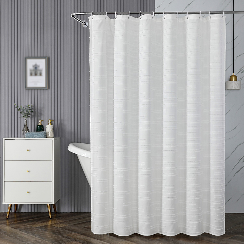 Waterproof Polyester Woven Fab - Shower Curtain Liner recension och pris