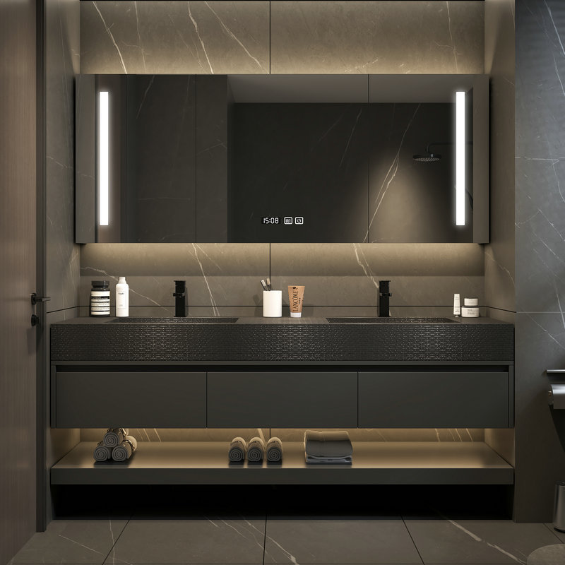Bathroom Storage Furniture For - Home Bathroom Vanity Combo recension och pris