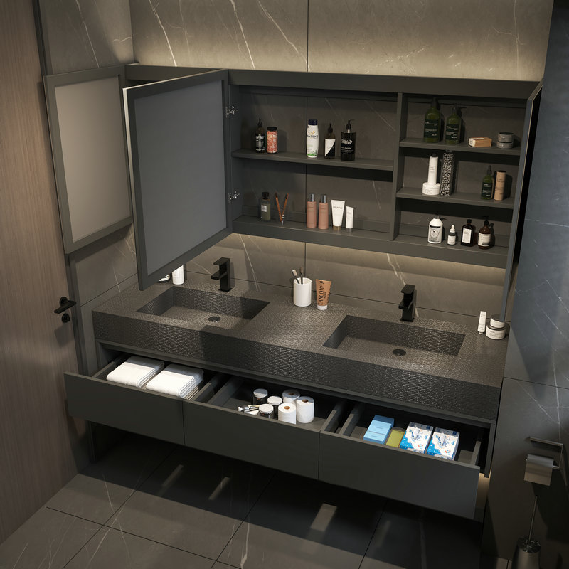 Bathroom Storage Furniture For - Home Bathroom Vanity Combo recension och pris