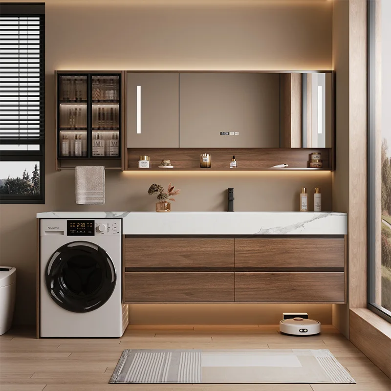 Modern Bathroom Storage Cabine - Home Bathroom Vanity Combo recension och pris