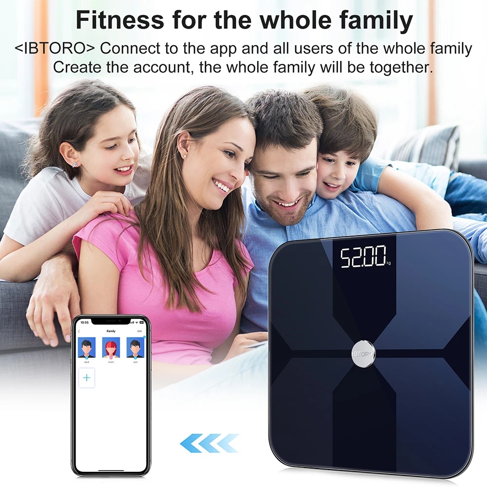 Body Fat Scale Wifi Home Preci - Home Bathroom Scales recension och pris