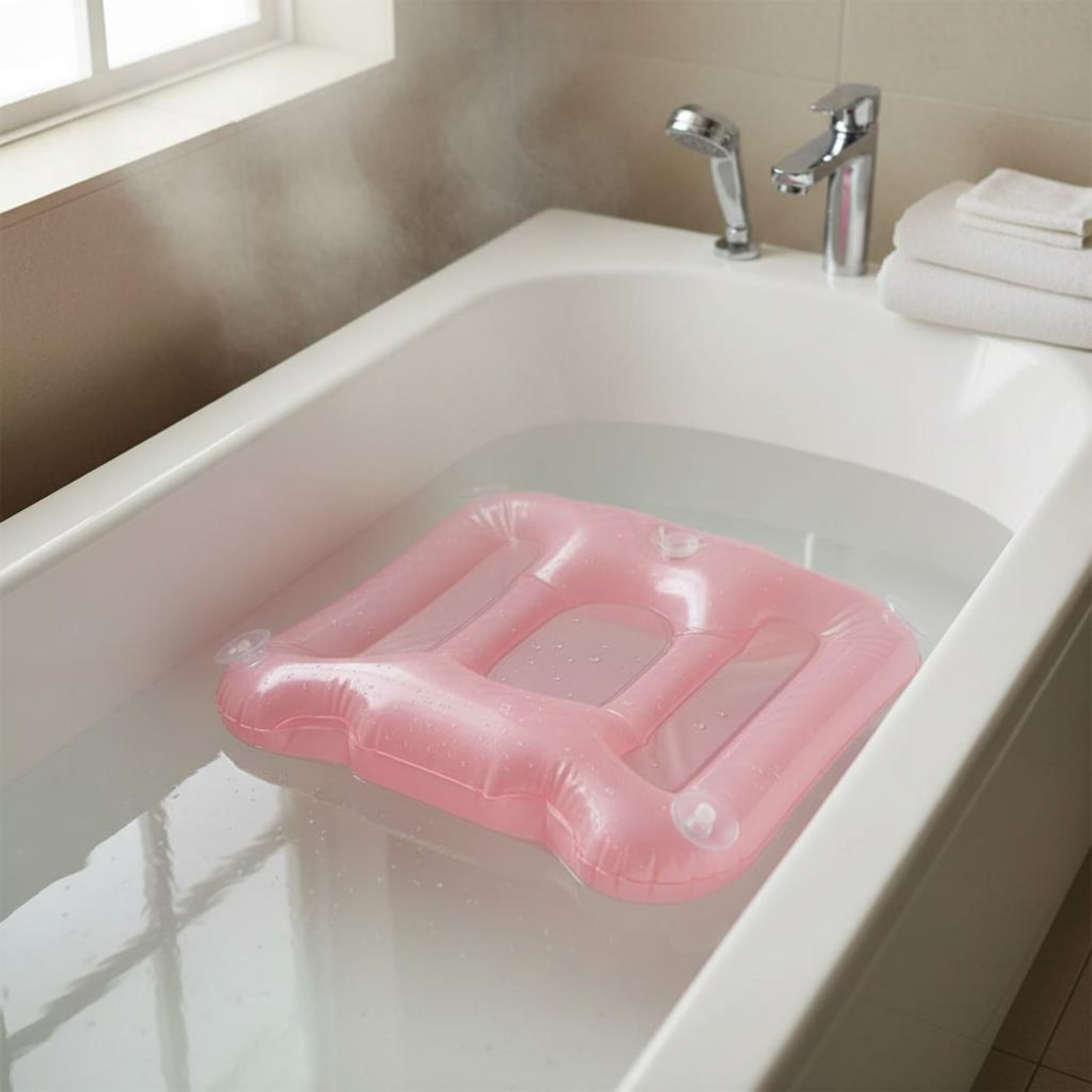 Bathtub Booster Pad Shimmery F - Bathtub Pillow Inflatable recension och pris