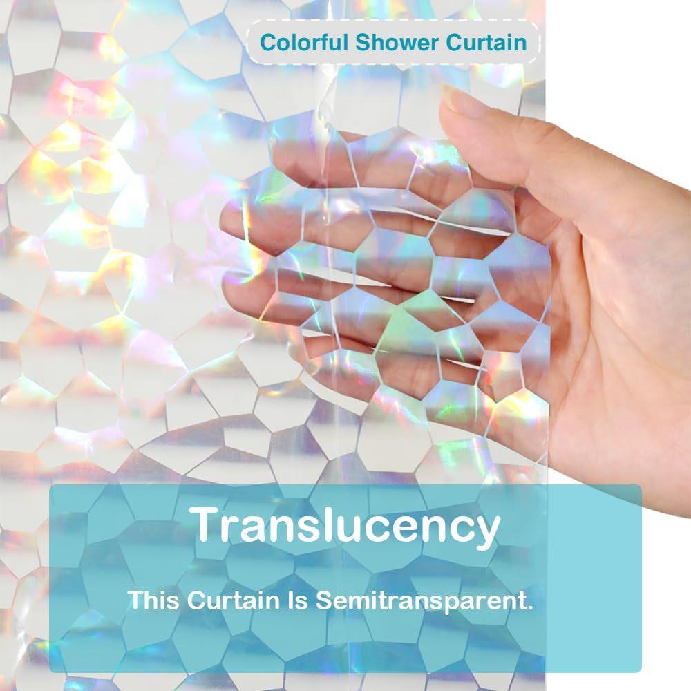 Star Printed Shower Curtain Li - Shower Curtain Liner recension och pris