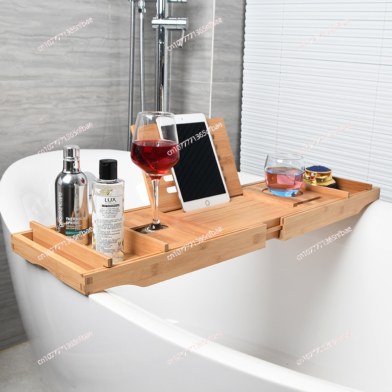 Luxury Brown Bathtub Caddy, Ex - Bath Caddy Tray recension och pris