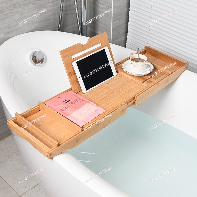 Luxury Brown Bathtub Caddy, Ex - Bath Caddy Tray recension och pris