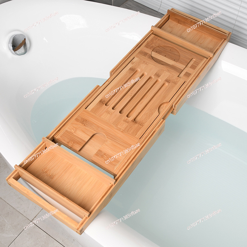 Luxury Brown Bathtub Caddy, Ex - Bath Caddy Tray recension och pris