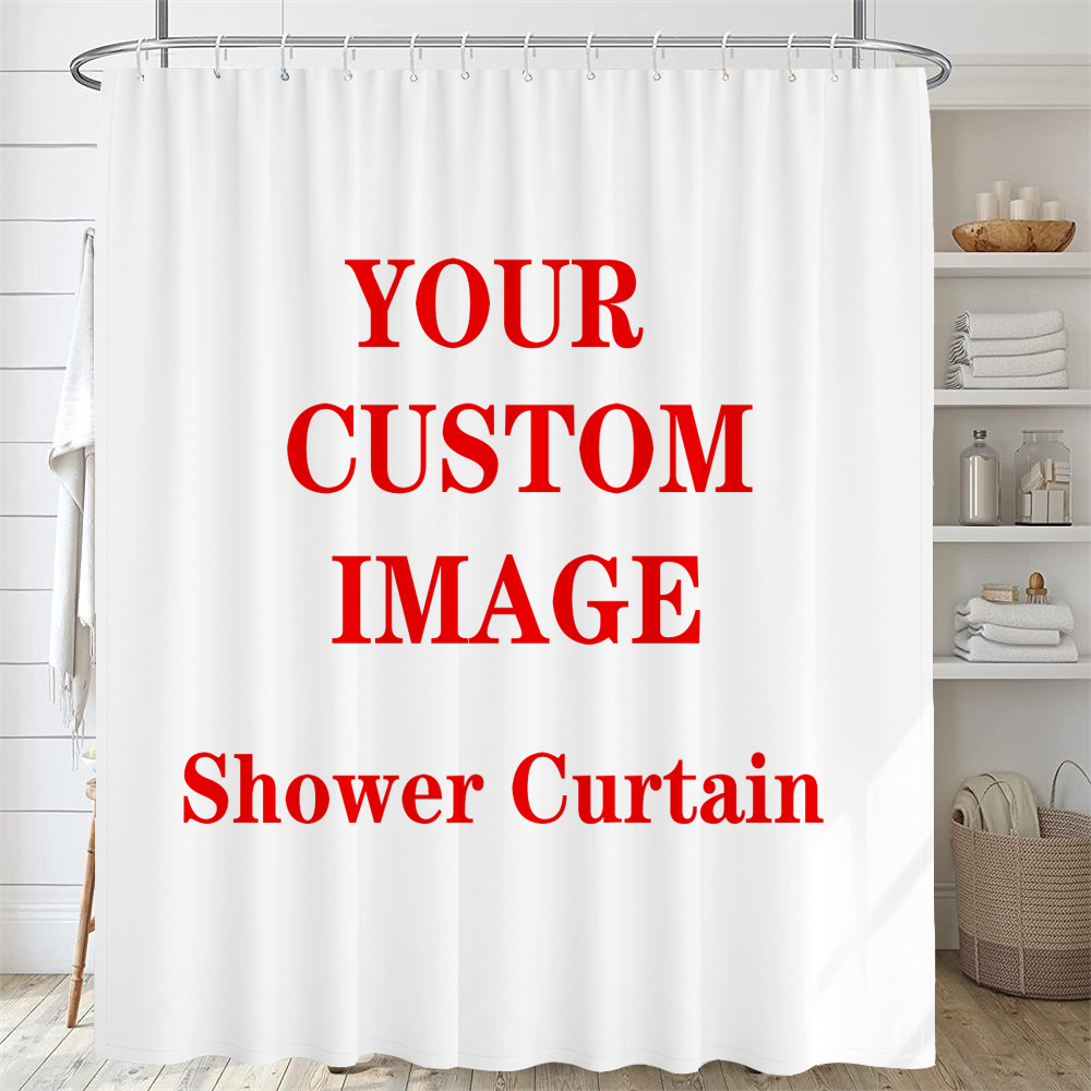 Custom Shower Curtain Bathroom - Shower Curtain Liner recension och pris